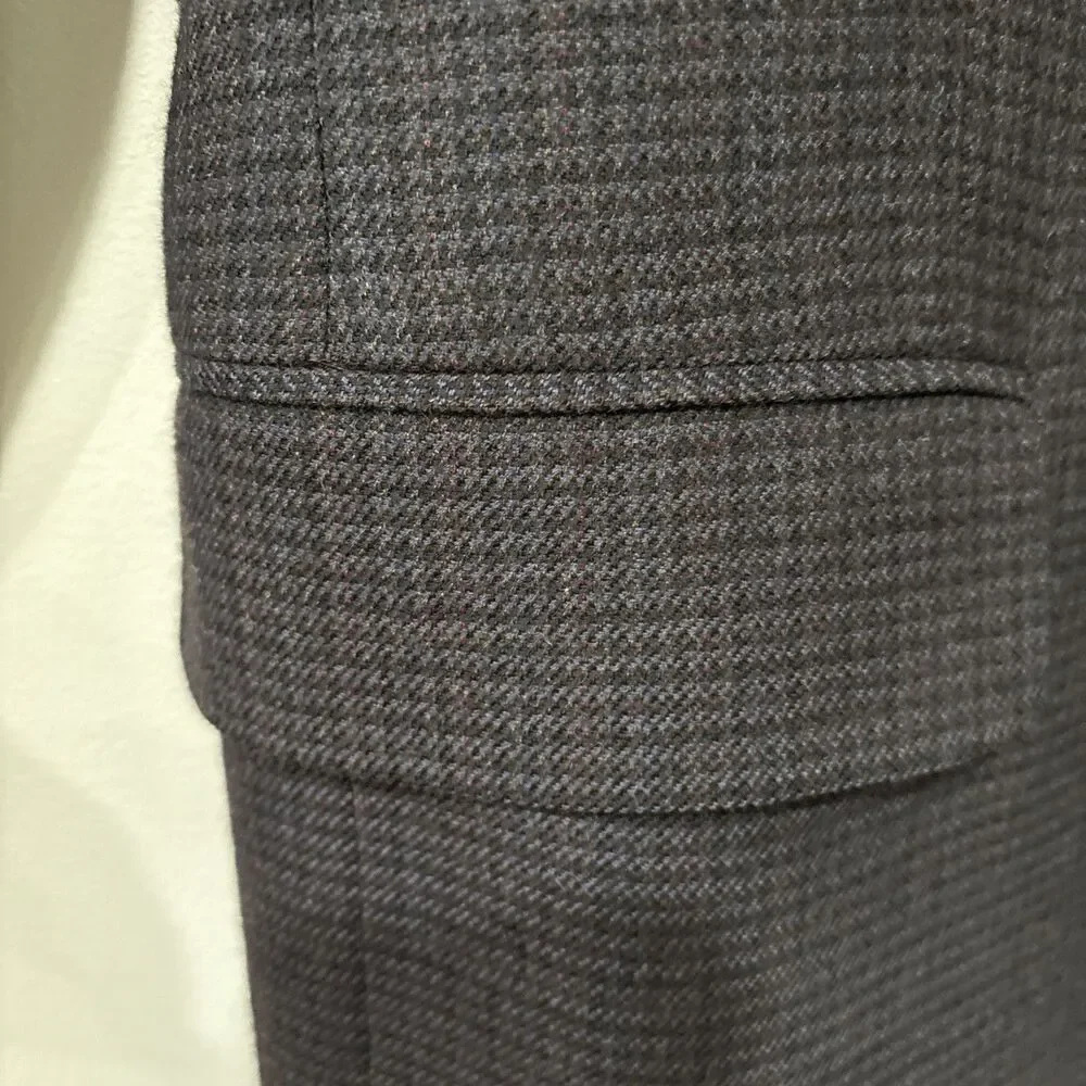 JOS A BANK mens multicolor HOUNDSTOOTH 100%‎ WOOL sport coat jacket blazer 42 R